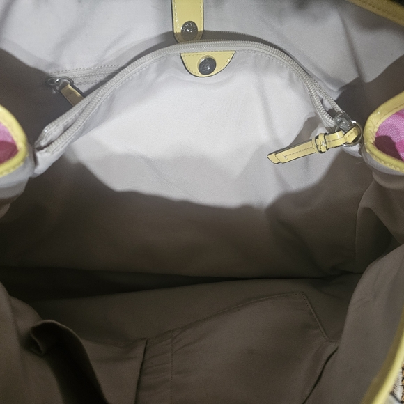 EUC Coach Carryall Tote - Pink Lemonade - Picture 13 of 15